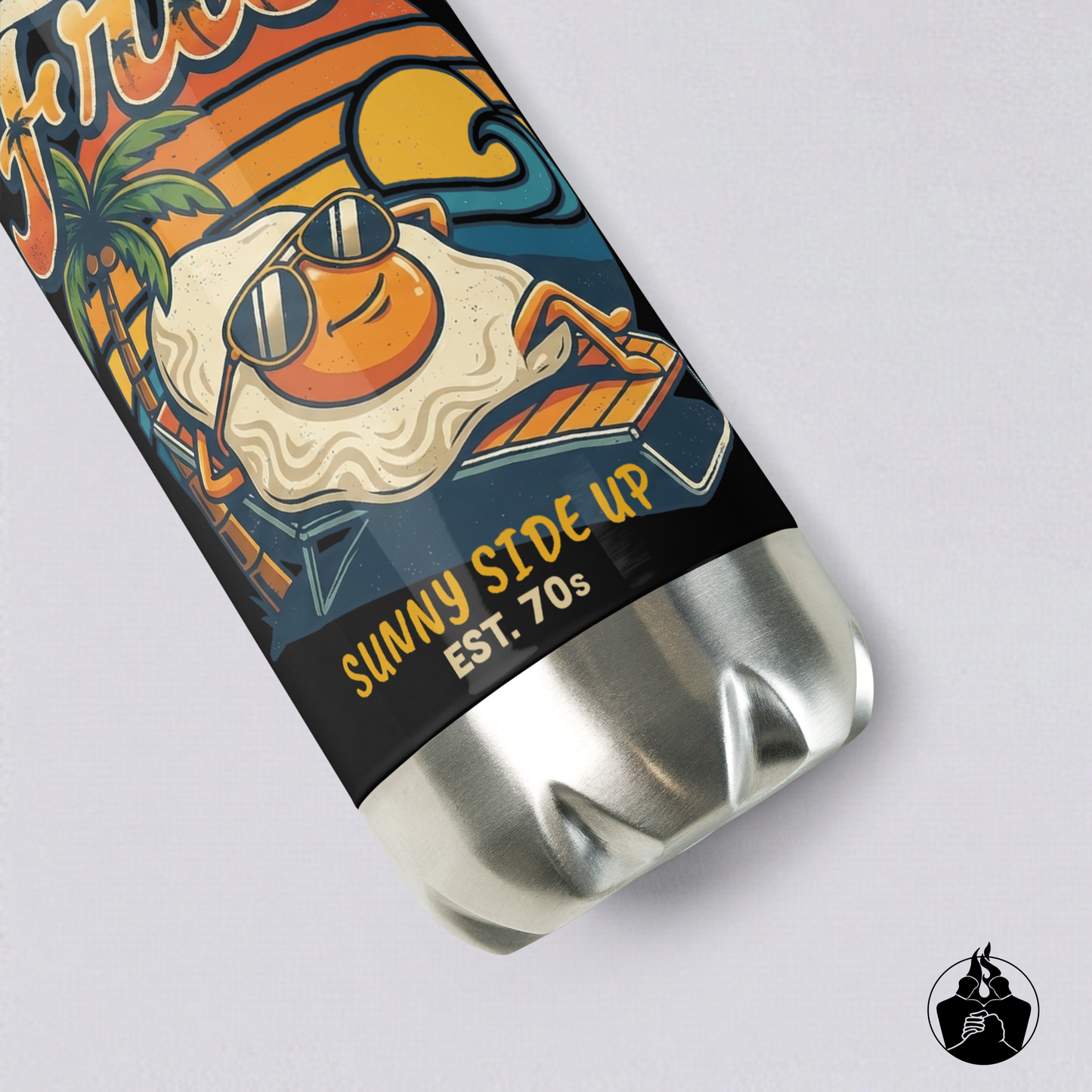 "Fried Egg" Stainless Steel Bottle