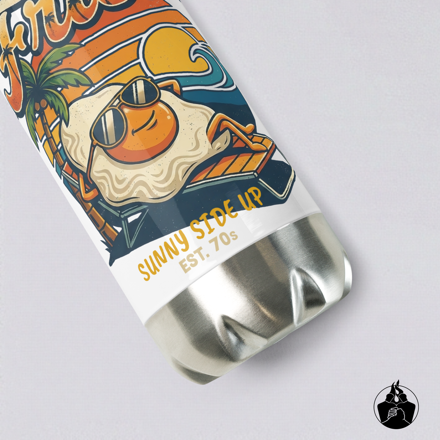 "Fried Egg" Stainless Steel Bottle