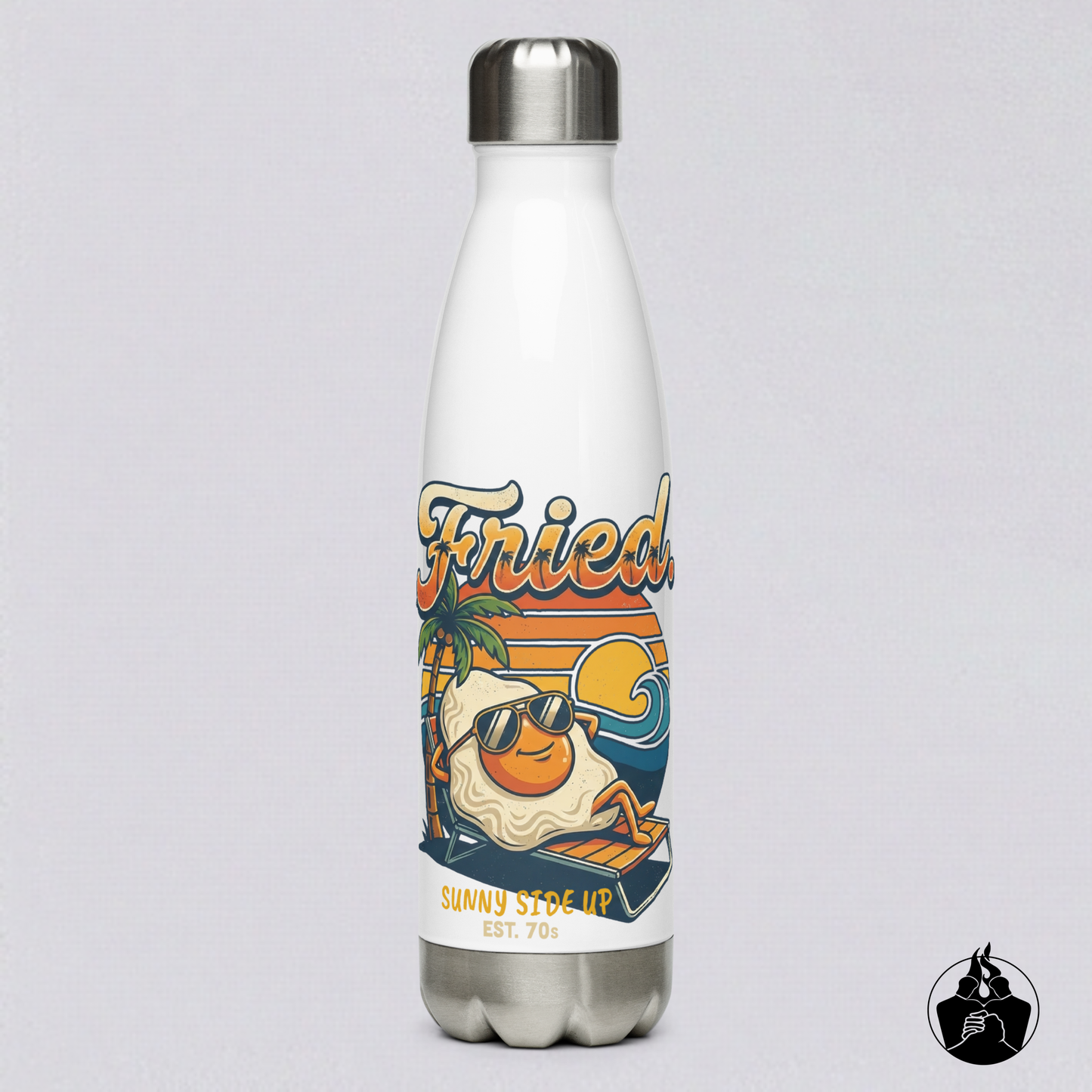 "Fried Egg" Stainless Steel Bottle