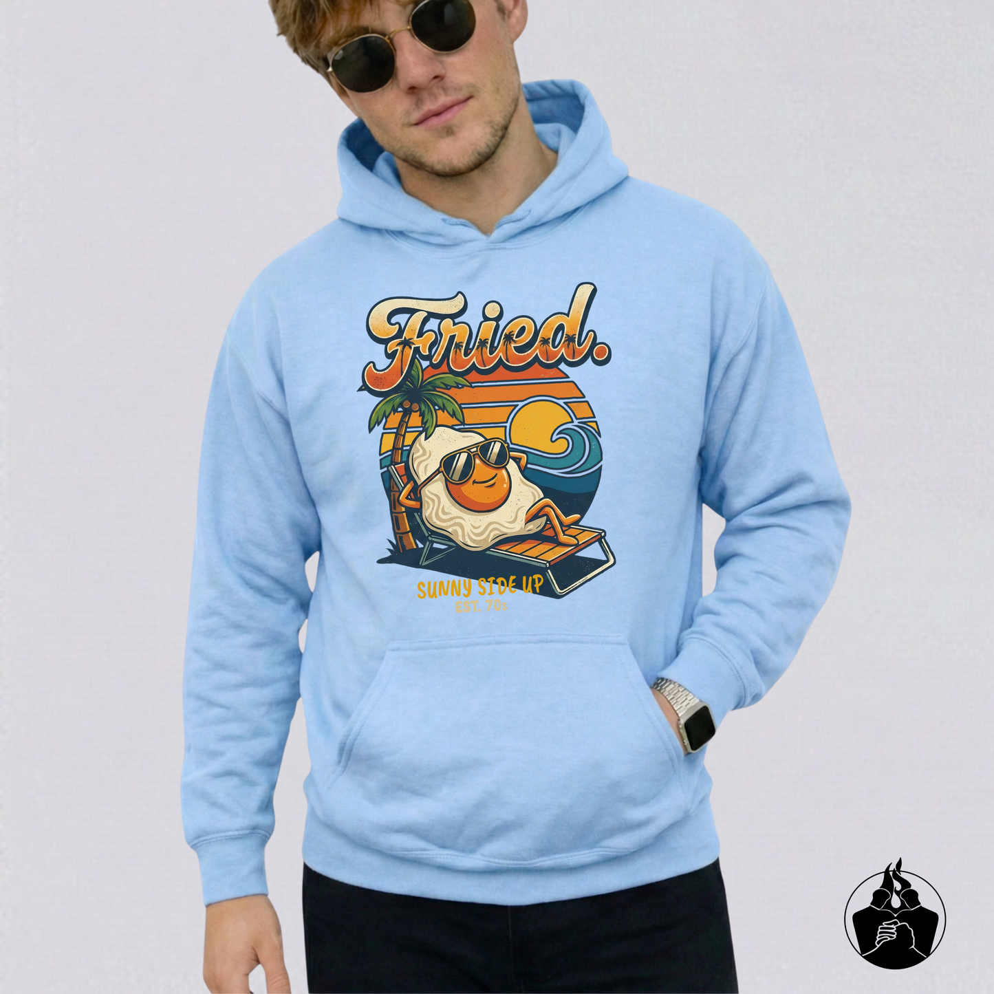 Fried Sunny Side Up Hoodie
