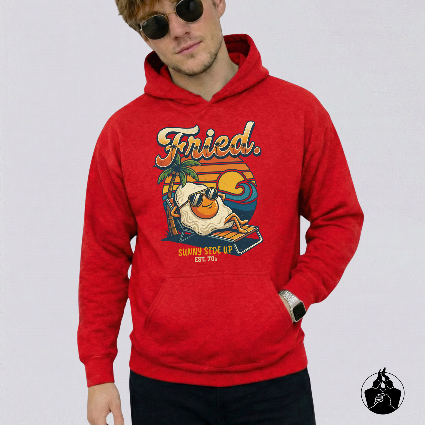 Fried Sunny Side Up Hoodie