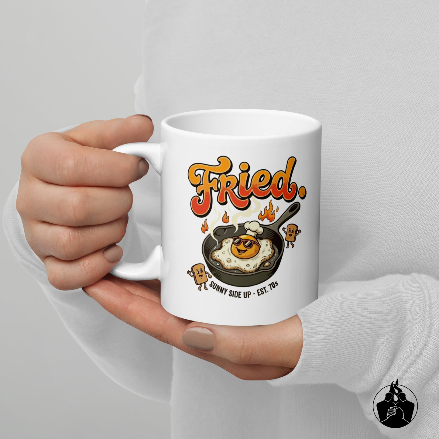"Fried" mug