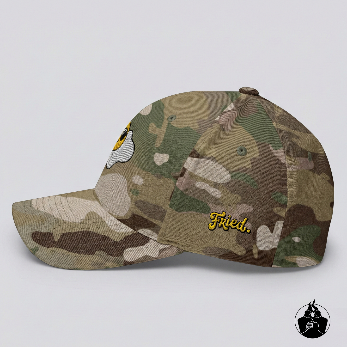 "Fried" Egg Structured Twill Cap