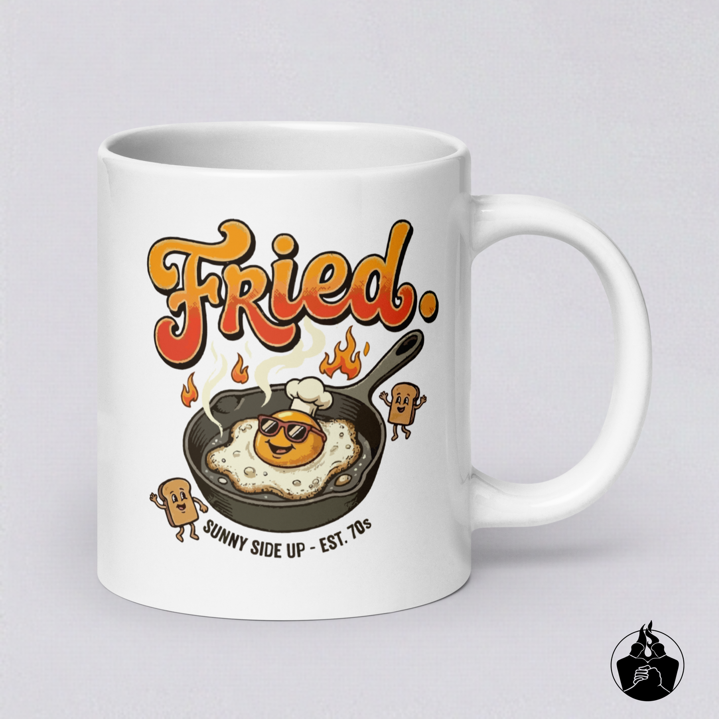 "Fried" mug