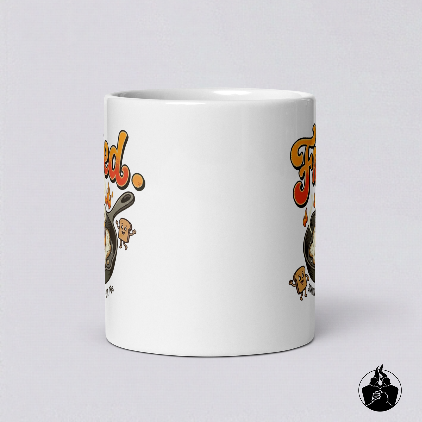 "Fried" mug