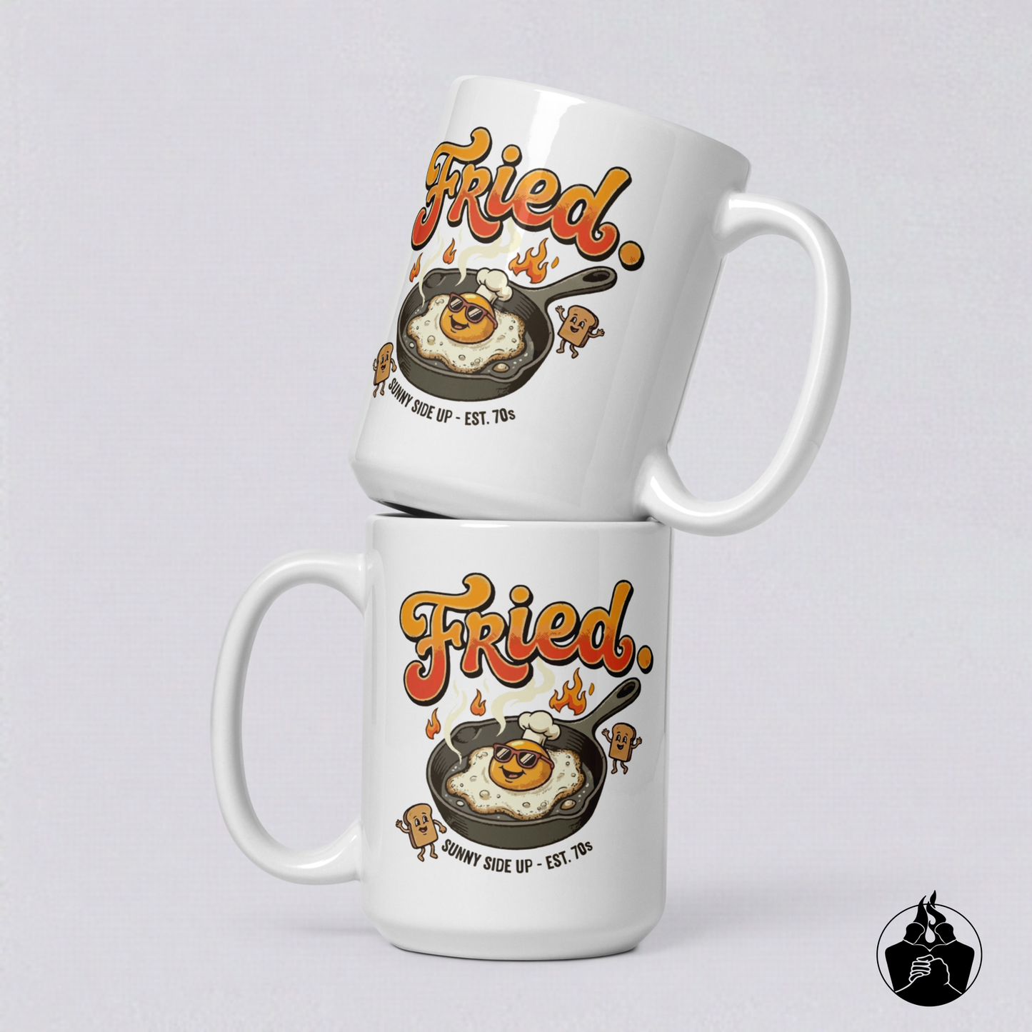 "Fried" mug