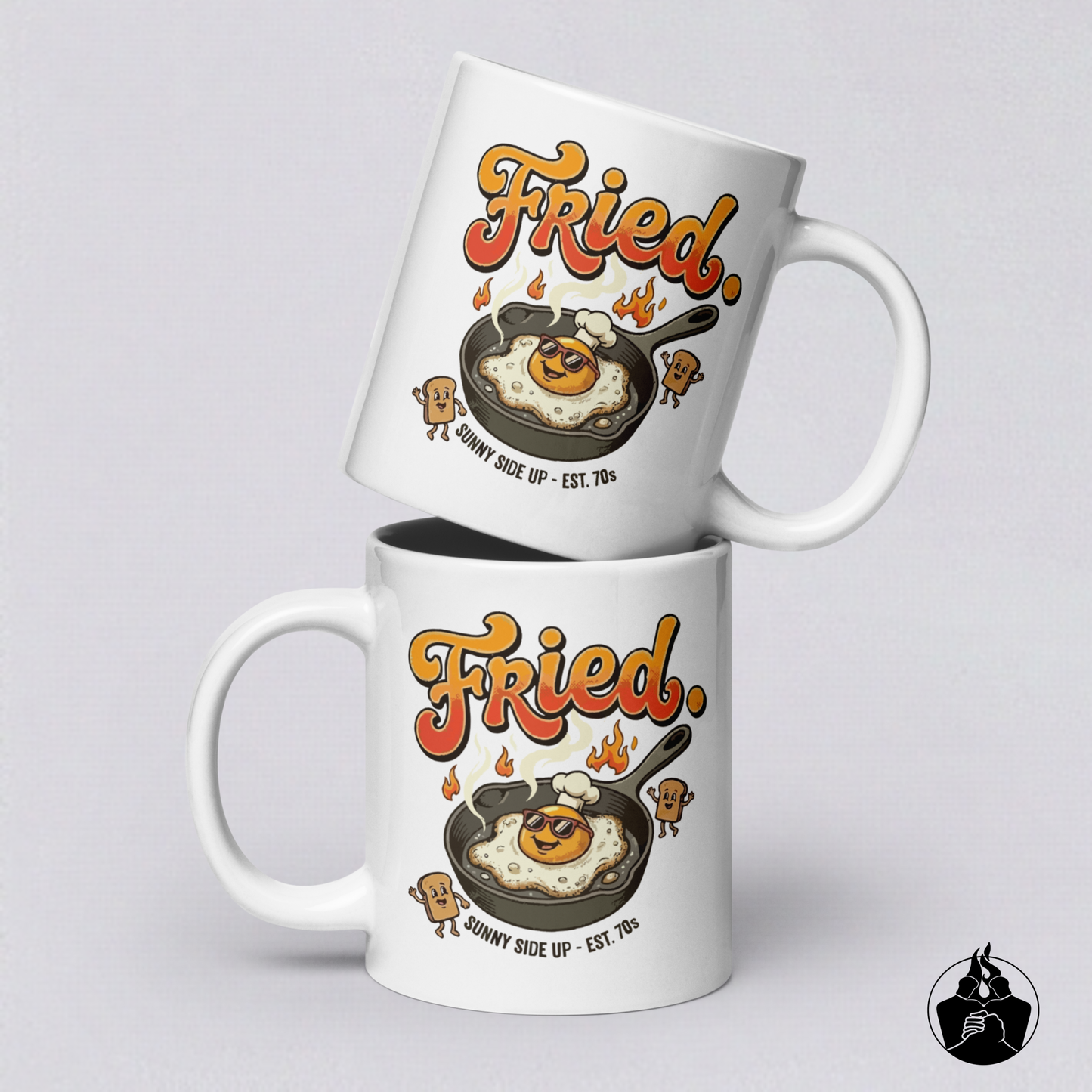 "Fried" mug