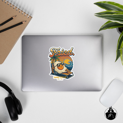 Fried Sunny Side Up Stickers