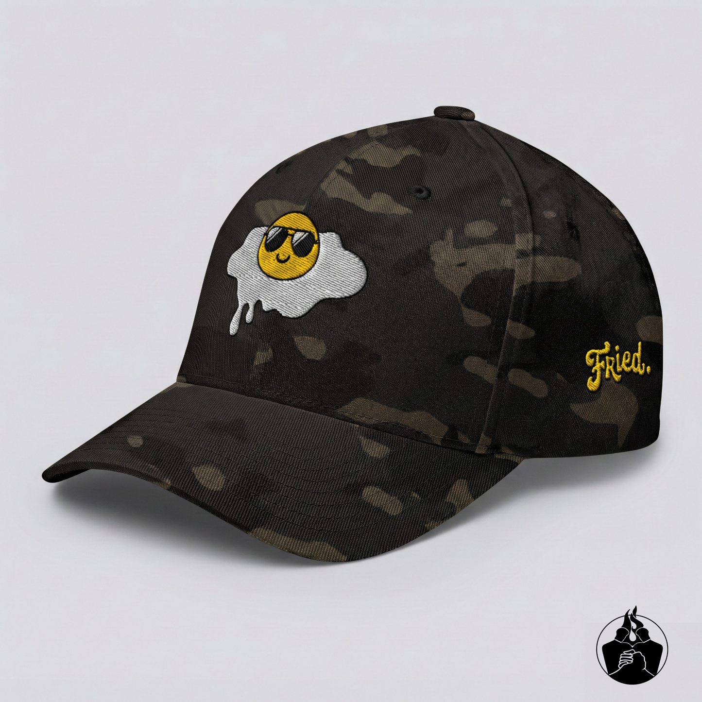 "Fried" Egg Structured Twill Cap
