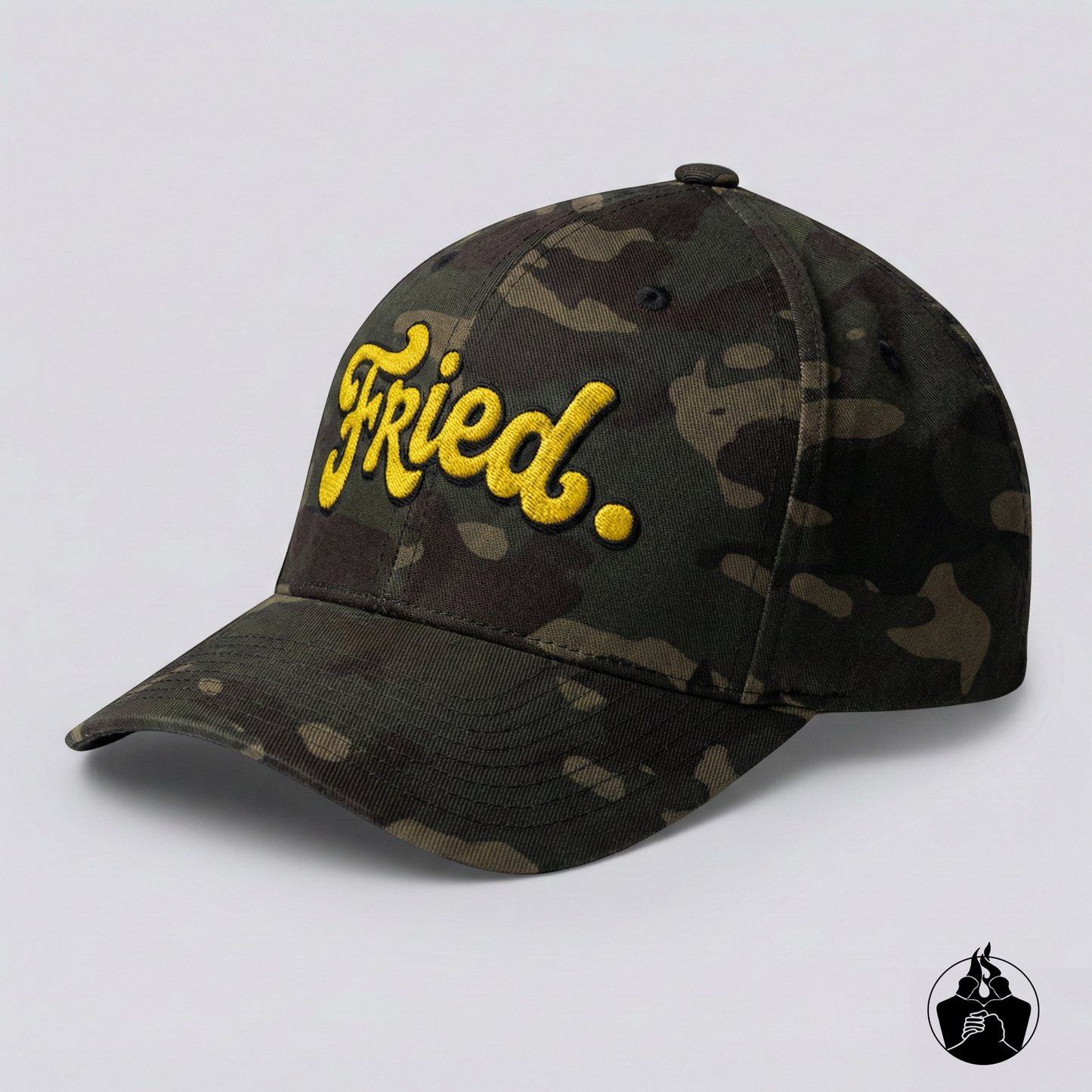 "Fried" Structured Twill Cap