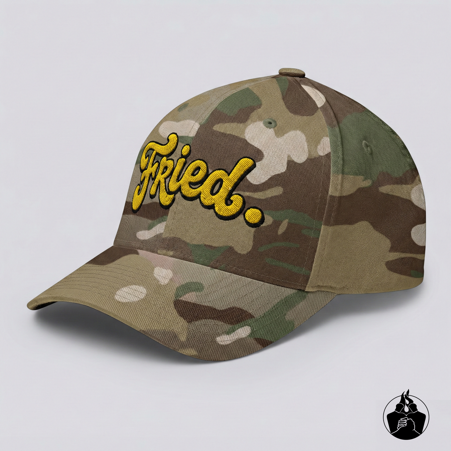 "Fried" Structured Twill Cap