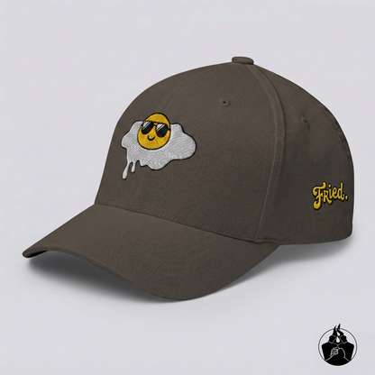 "Fried" Egg Structured Twill Cap