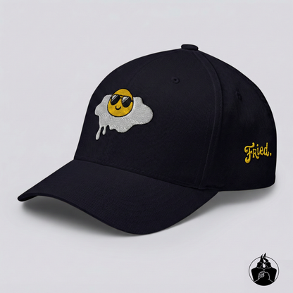 "Fried" Egg Structured Twill Cap