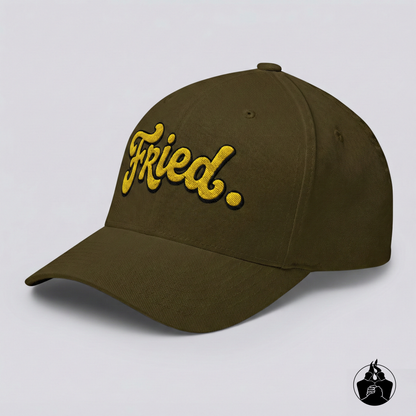 "Fried" Structured Twill Cap