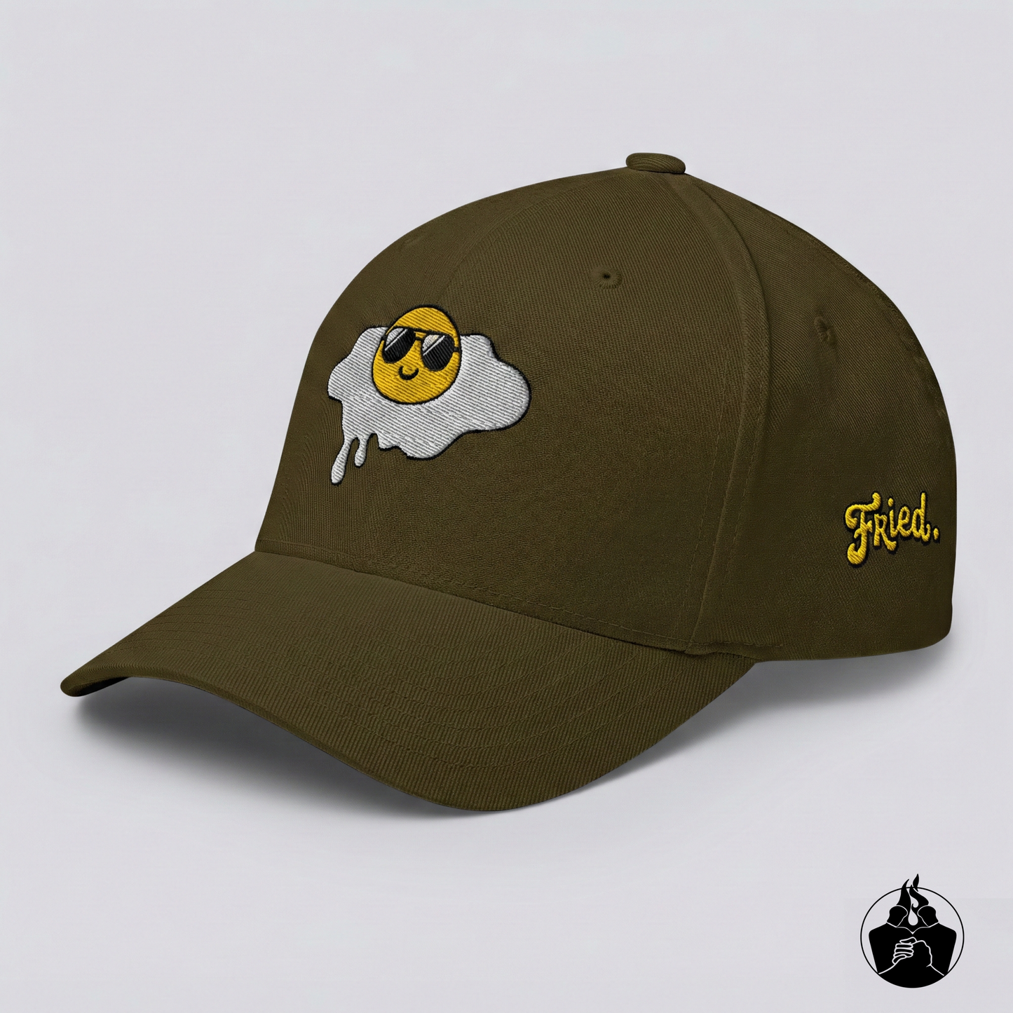 "Fried" Egg Structured Twill Cap