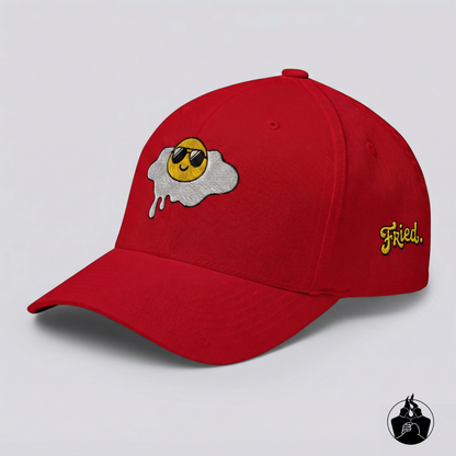 "Fried" Egg Structured Twill Cap