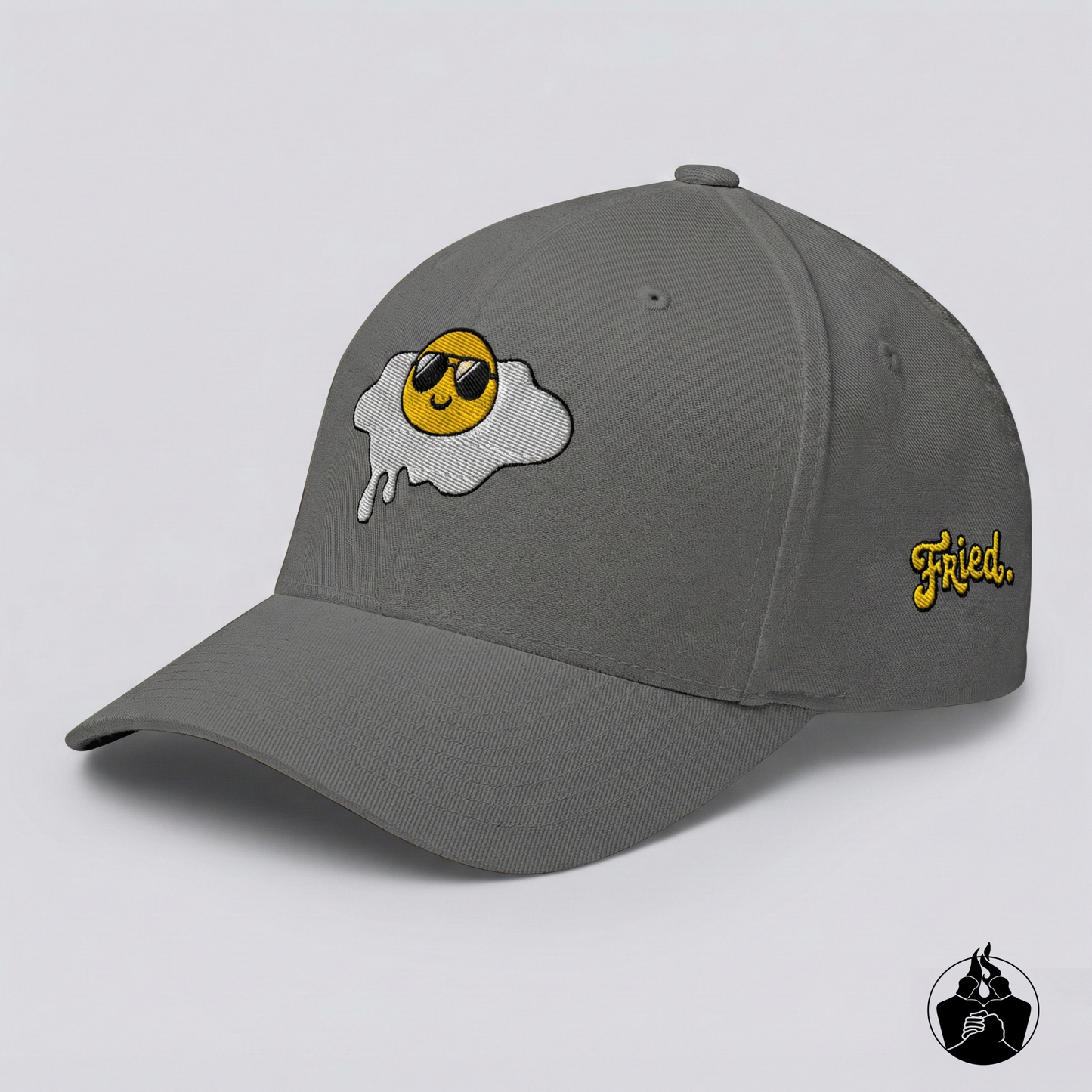 "Fried" Egg Structured Twill Cap