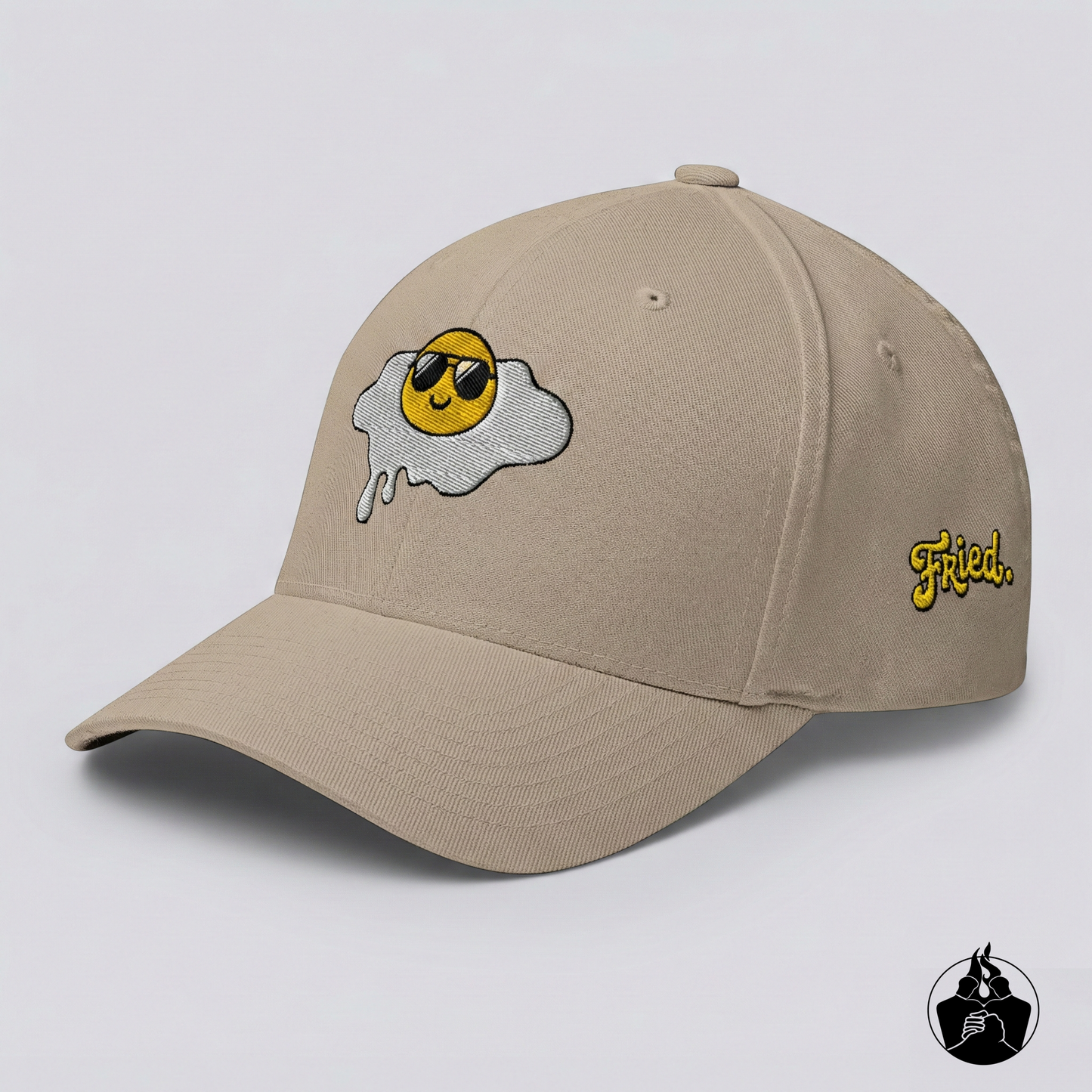 "Fried" Egg Structured Twill Cap