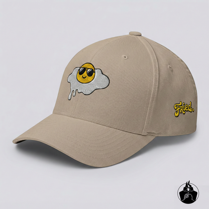 "Fried" Egg Structured Twill Cap