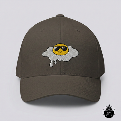 "Fried" Egg Structured Twill Cap