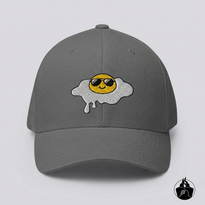 "Fried" Egg Structured Twill Cap