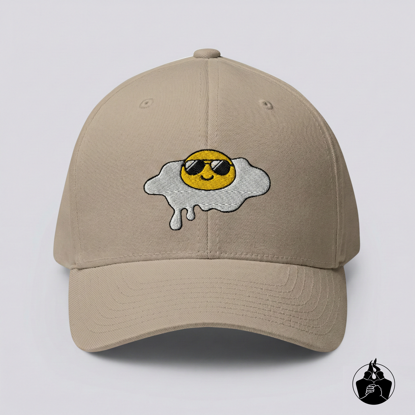 "Fried" Egg Structured Twill Cap