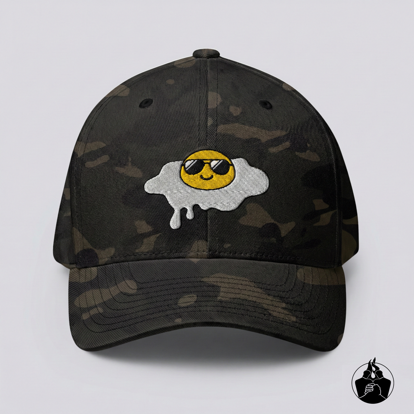 "Fried" Egg Structured Twill Cap