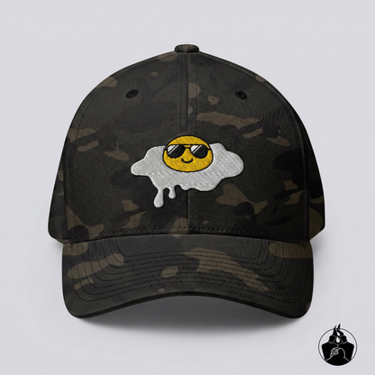 "Fried" Egg Structured Twill Cap