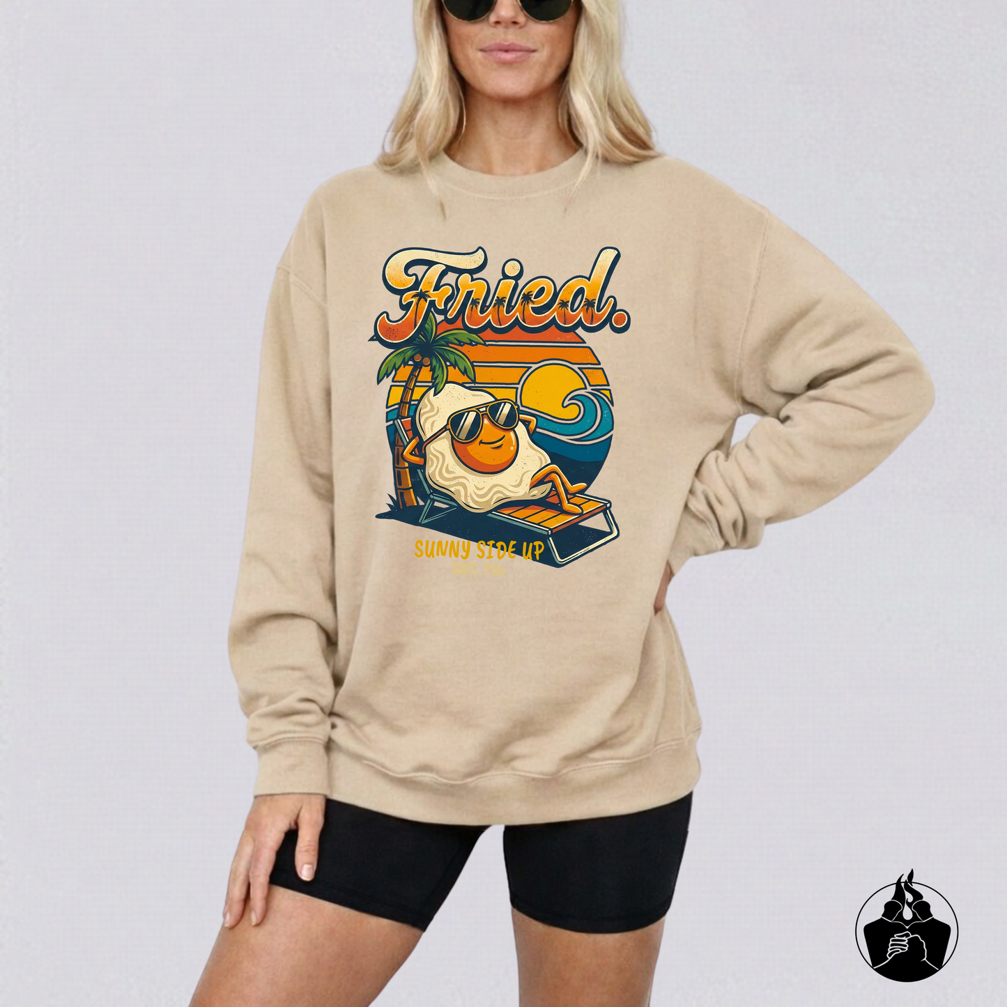 Fried Sunny Side Up Sweatshirt