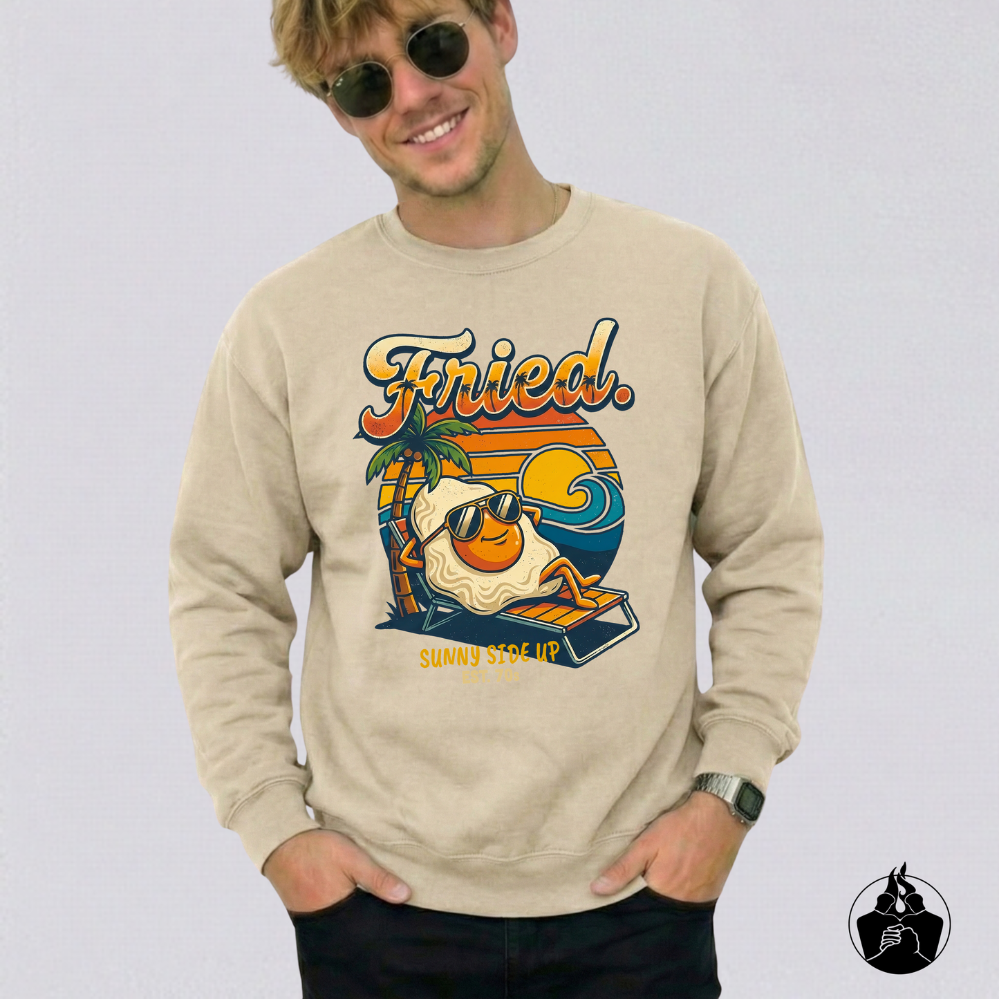 Fried Sunny Side Up Sweatshirt