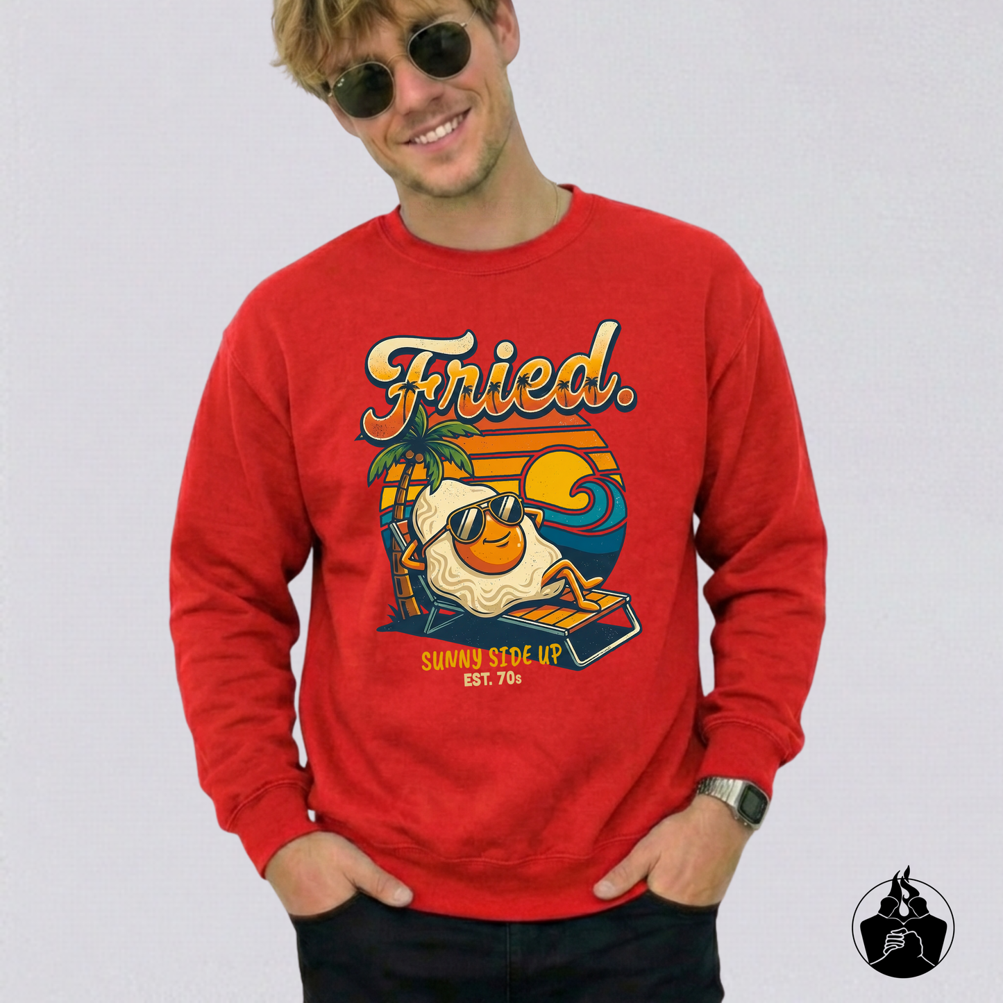 Fried Sunny Side Up Sweatshirt