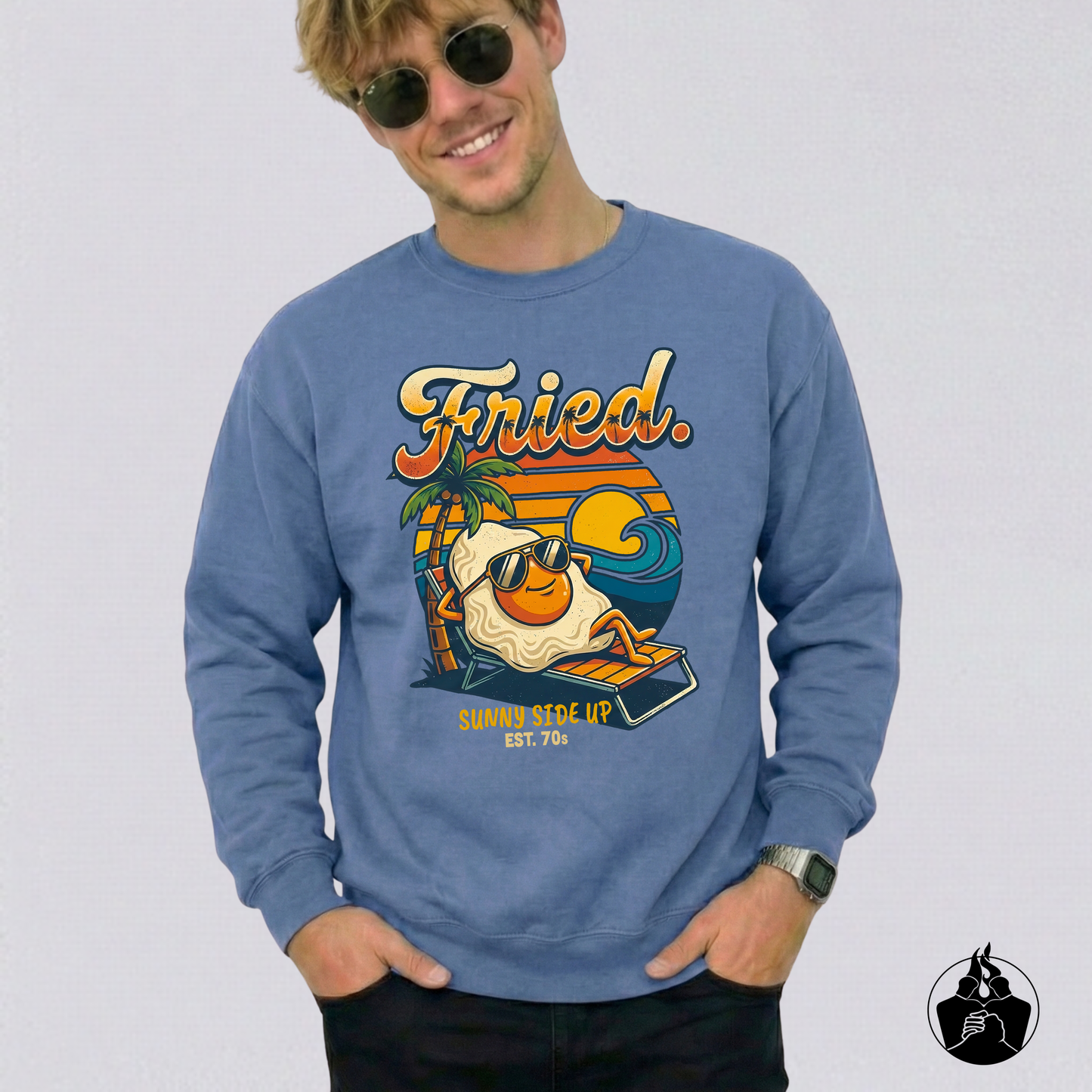 Fried Sunny Side Up Sweatshirt