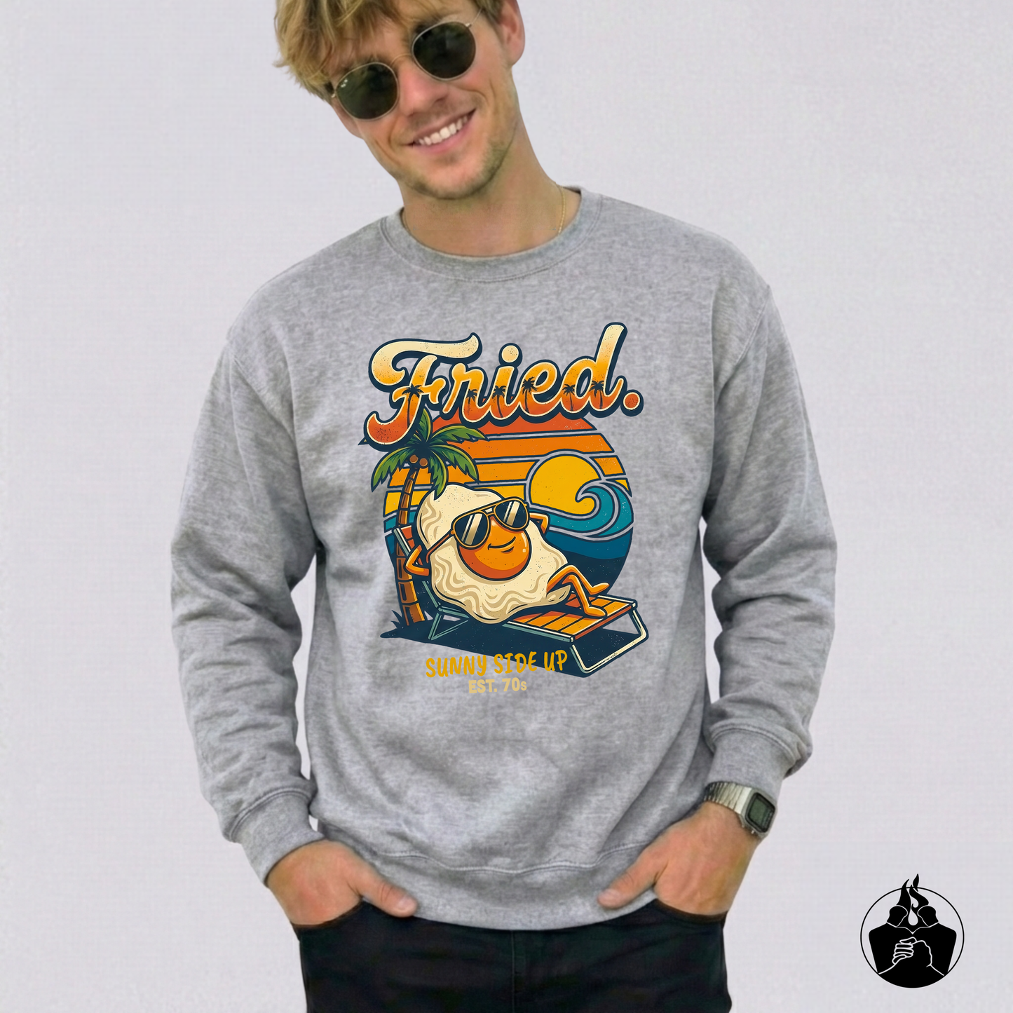 Fried Sunny Side Up Sweatshirt