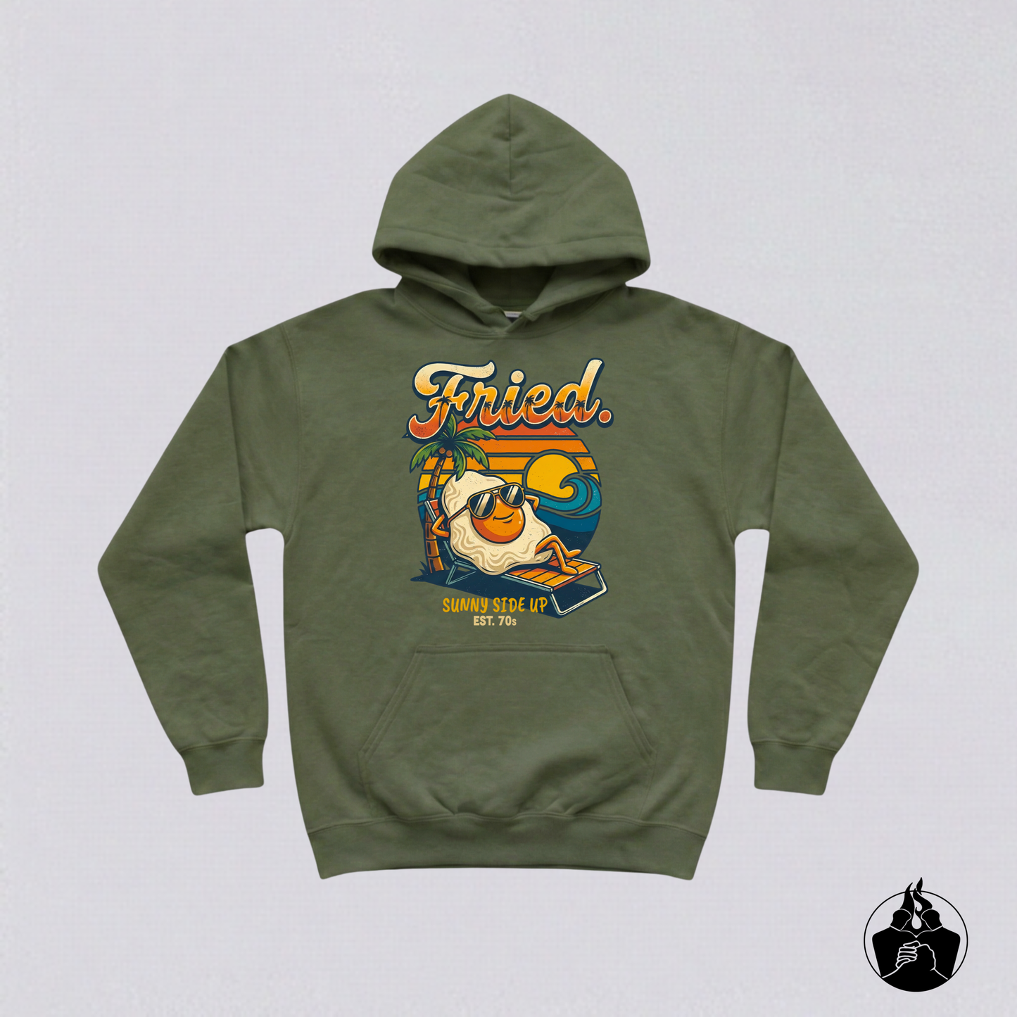 Fried Sunny Side Up Hoodie