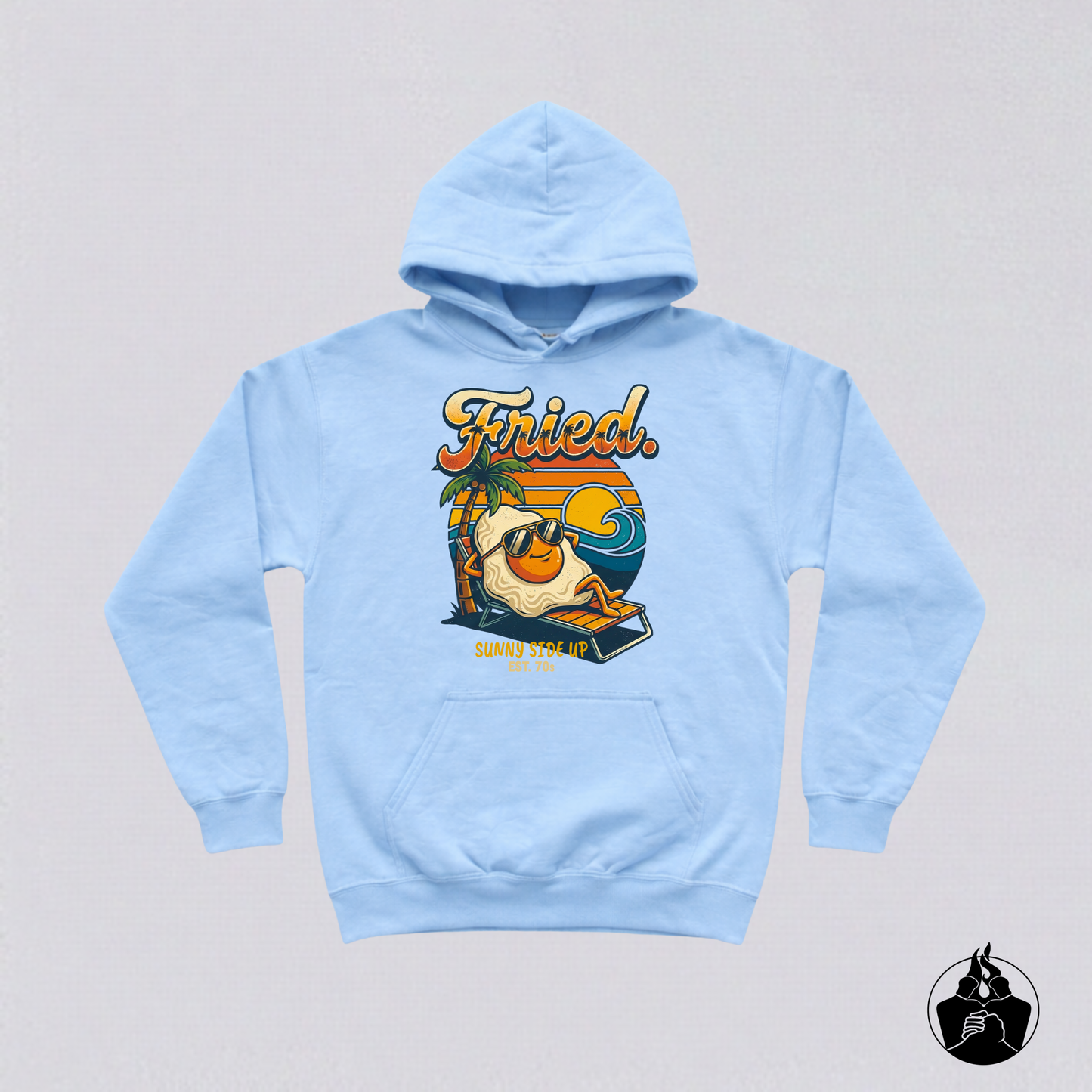 Fried Sunny Side Up Hoodie