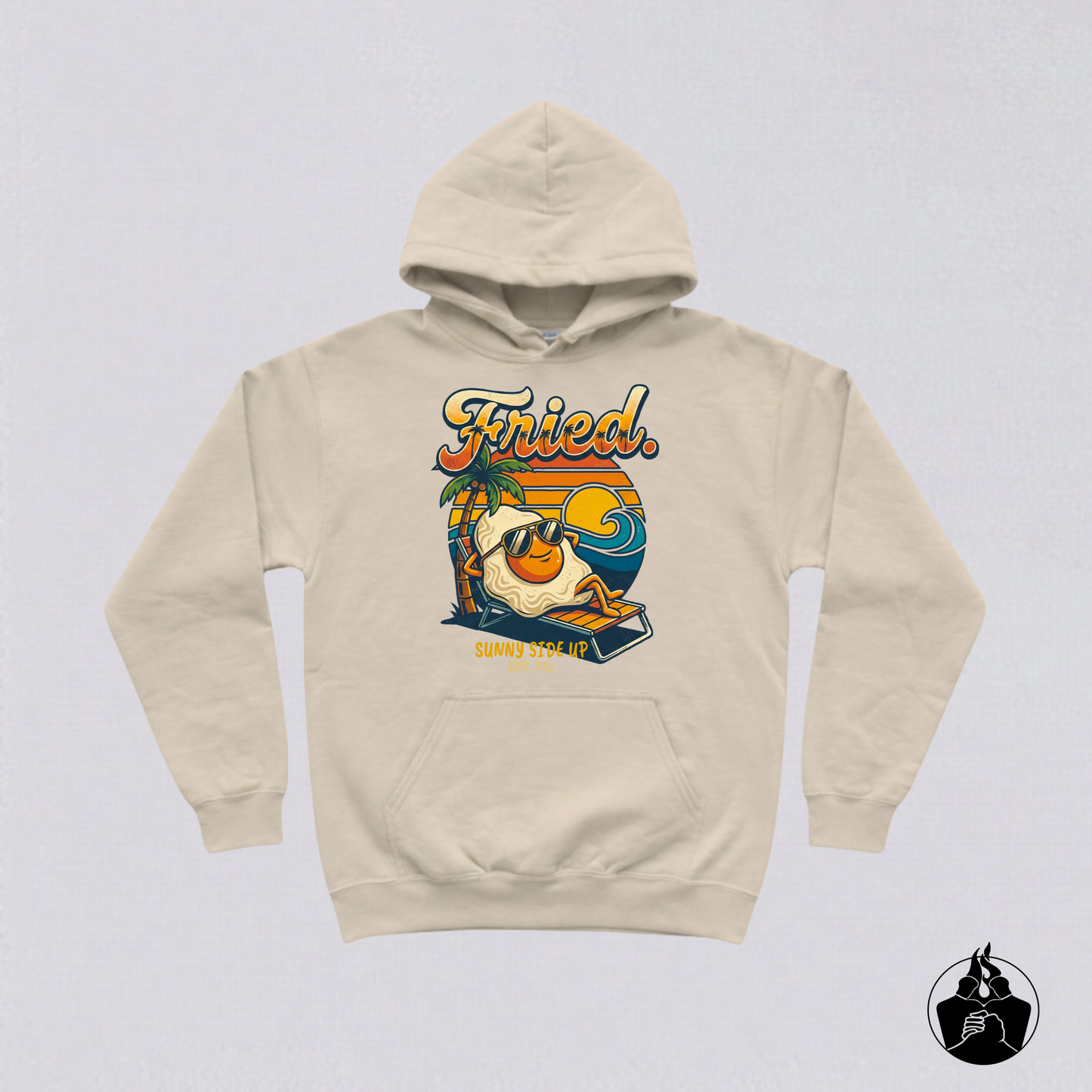 Fried Sunny Side Up Hoodie