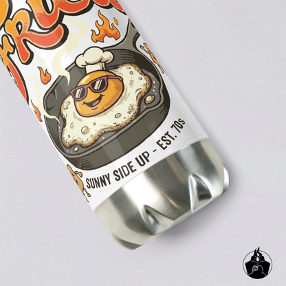 "Chef Fried Egg" steel bottle