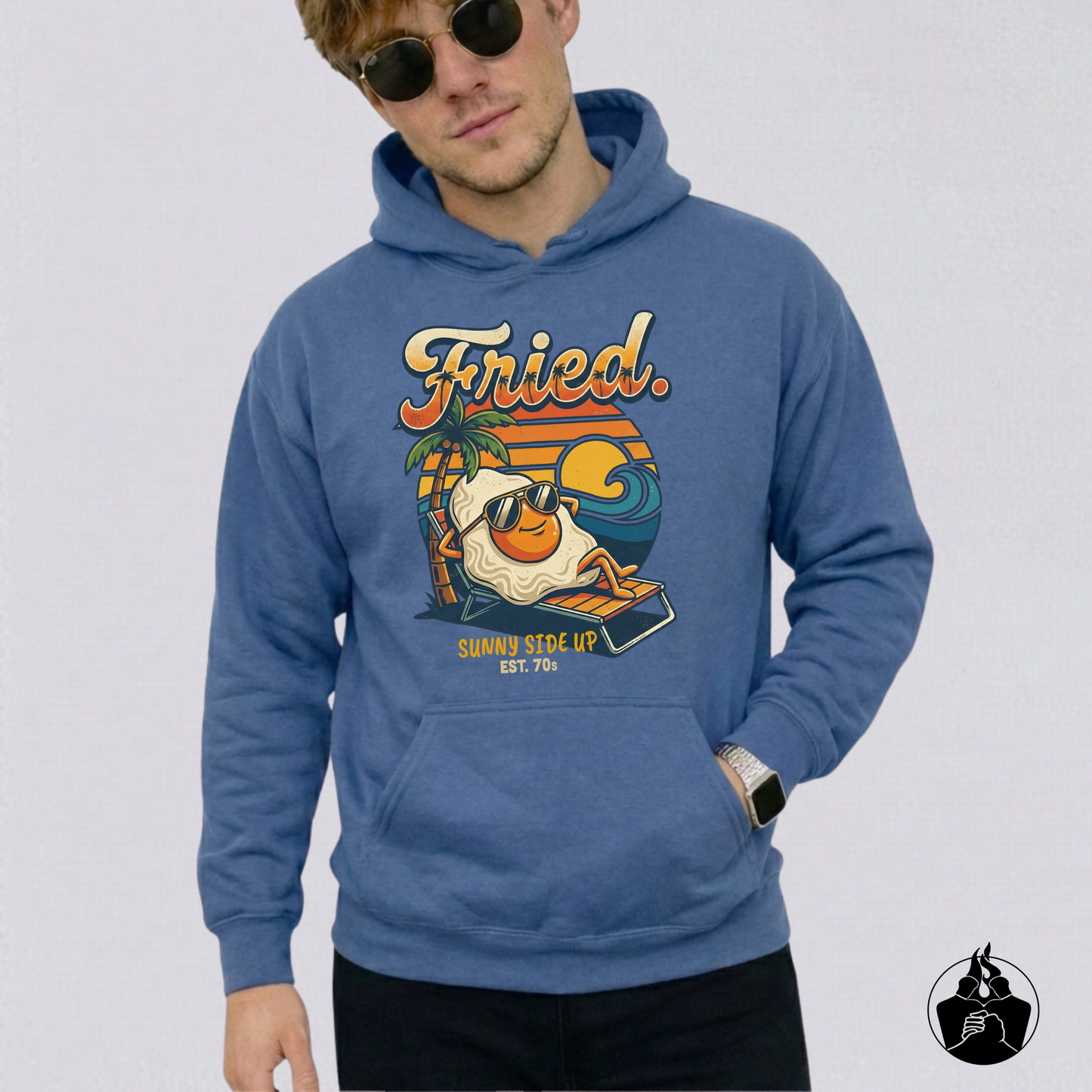Fried Sunny Side Up Hoodie