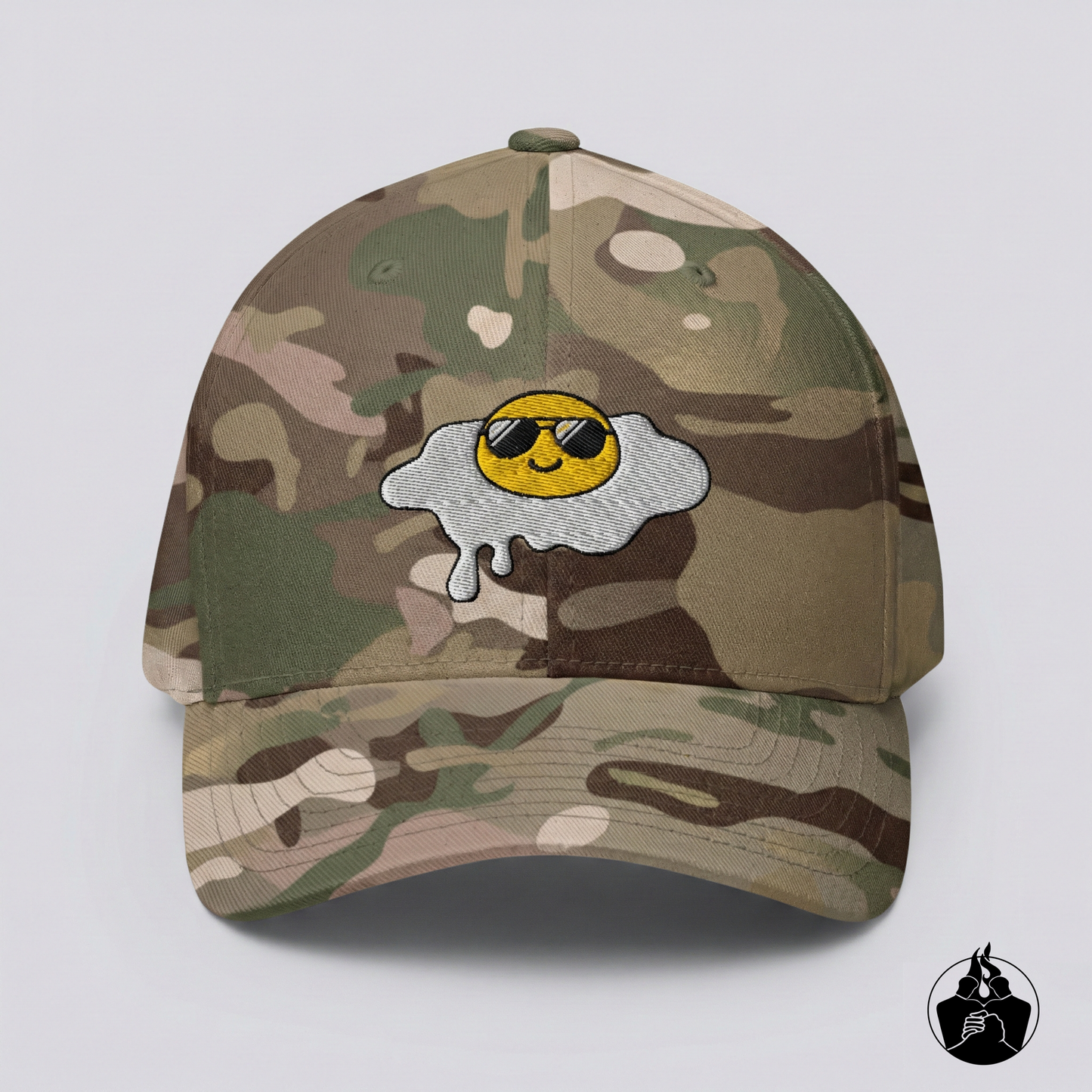 "Fried" Egg Structured Twill Cap