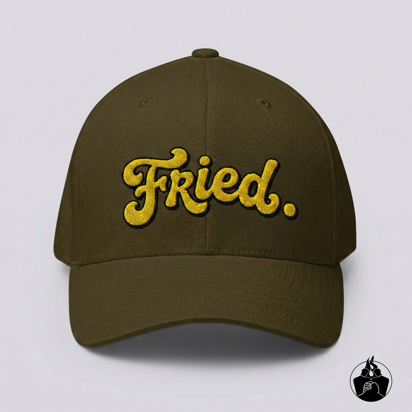 "Fried" Structured Twill Cap