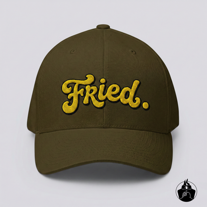 "Fried" Structured Twill Cap