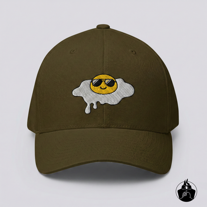 "Fried" Egg Structured Twill Cap