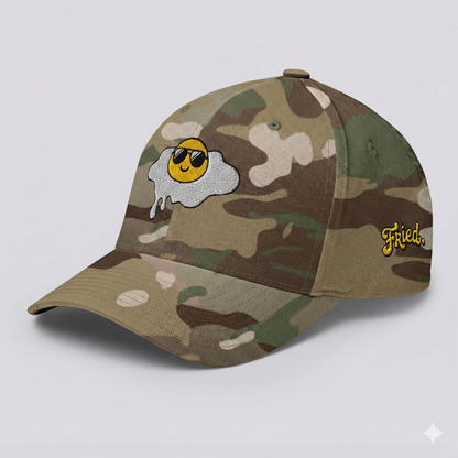 "Fried" Egg Structured Twill Cap