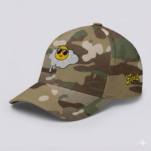 "Fried" Egg Structured Twill Cap