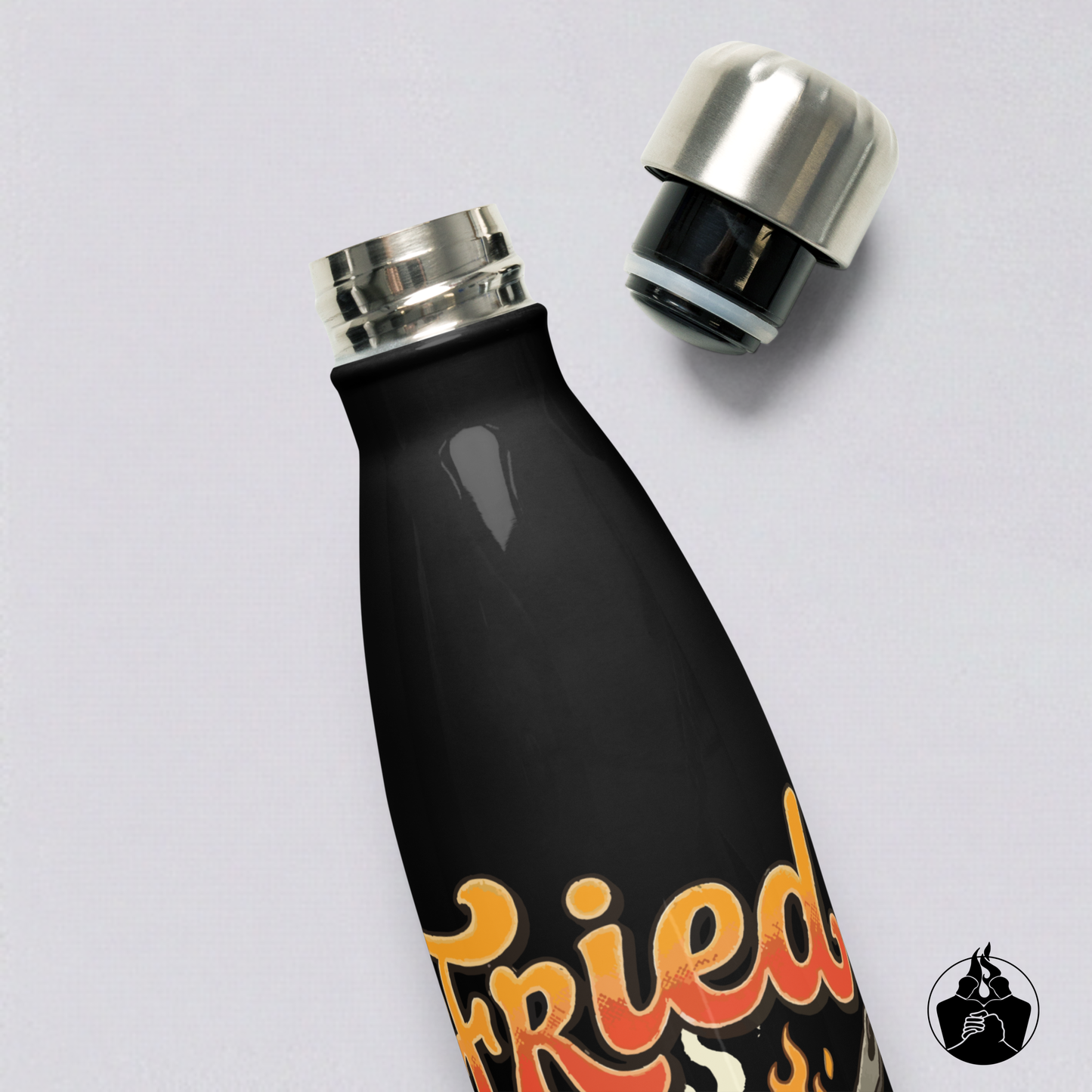 "Chef Fried Egg" steel bottle